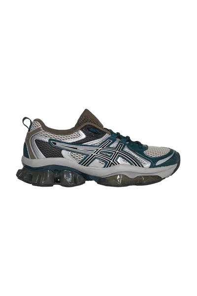 Asics Pomme D'or Black Leather Ballerina In Multi