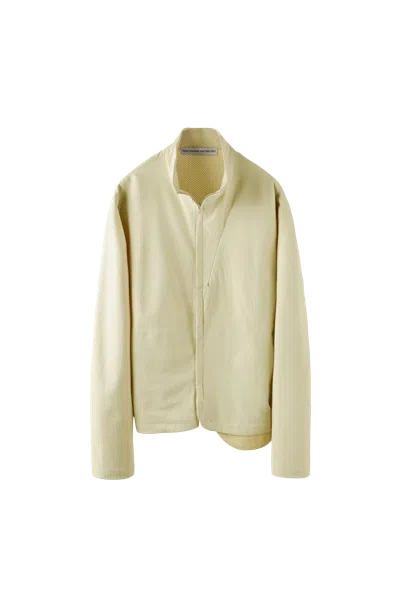 Post Archive Faction (paf) 8.0 Track Jacket Right Yellow In Yellow