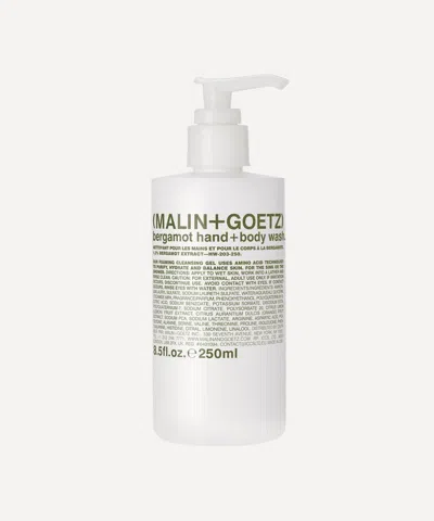 Malin + Goetz (malin+goetz) Bergamot Hand And Body Wash 250ml In Transparent