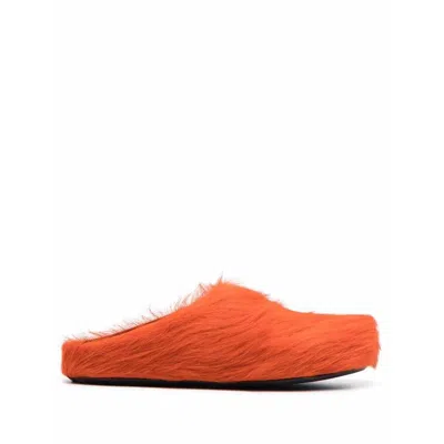 Marni Fussbett Sabot In Orange
