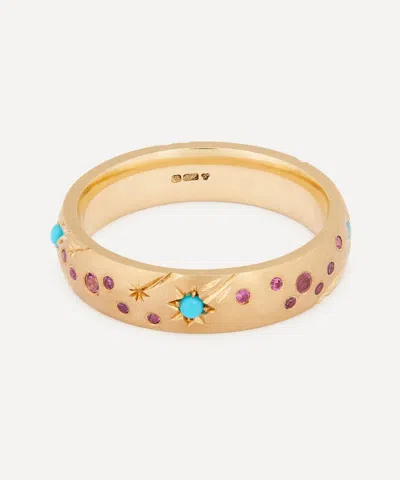 Balint Samad 9ct Gold Orion Shooting Star Band Ring