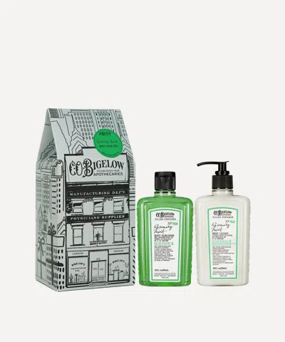 C.o. Bigelow Rosemary Mint Body Cleanser And Body Lotion Duo Set
