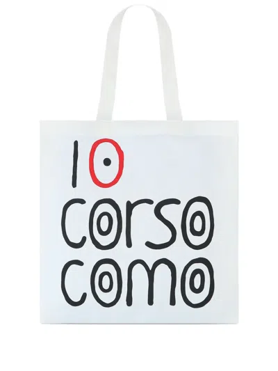 10 Corso Como Logo-print Tote Bag