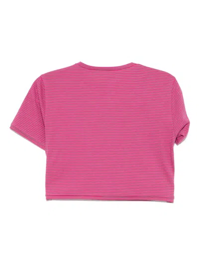 We11 Done Gerafftes T-shirt