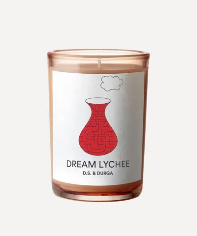 D.s. & Durga Dream Lychee 7oz Candle In White