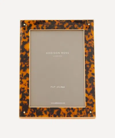 Addison Ross Tortoiseshell And Gold 5x7' Photo Frame