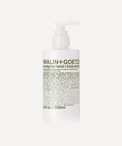 Malin + Goetz Eucalyptus Hand And Body Scrub In White