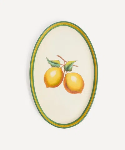 Les Ottomans Flora Hand-painted Iron Tray