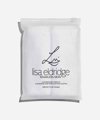 Lisa Eldridge Luxuriously Gentle Cleansing And Exfoliating Cloths Set Of 2