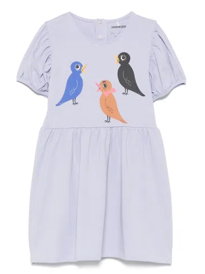 图案印花连衣裙