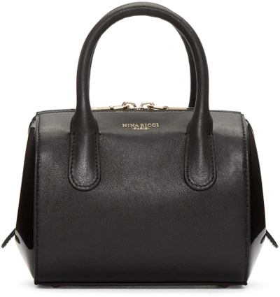 Nina Ricci Youkali Mini Leather Crossbody Bag In Black
