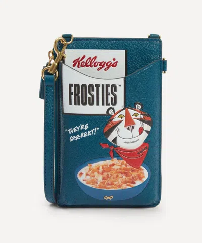 Anya Hindmarch Women's Frosties Zip Phone Pouch On Strap