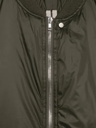 Rick Owens Khaki Porterville Flight Bomber Jacket