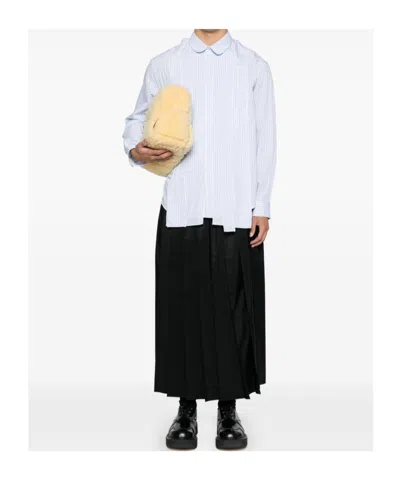 Simone Rocha Easy Stripe Button-up Shirt In Multi