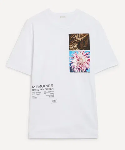 Dries Van Noten White Oversized Cotton T-shirt
