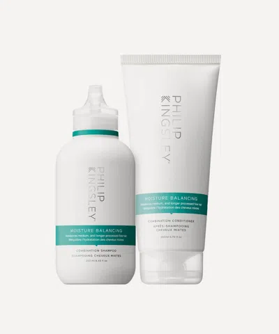Philip Kingsley Moisture Balancing Shampoo And Conditioner Gift Set In White
