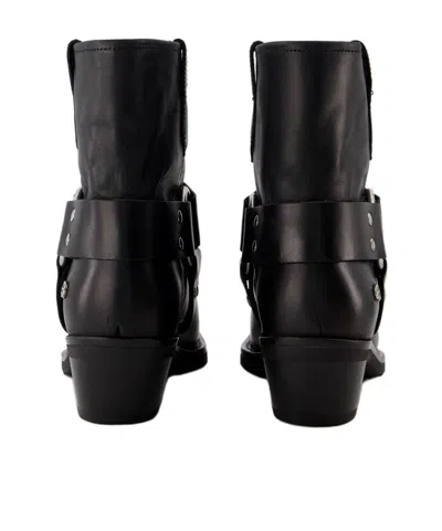 Anine Bing Square Toe Ankle Boots