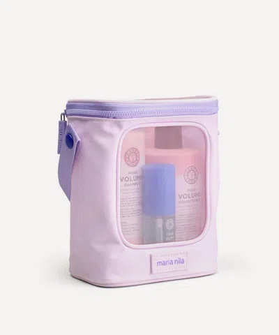 Maria Nila Pure Volume Beauty Bag In Purple