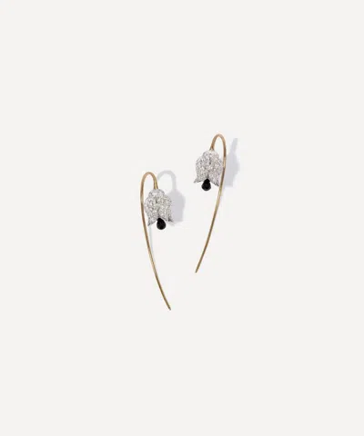 Annoushka 18ct Gold Tulip French Hook Earrings