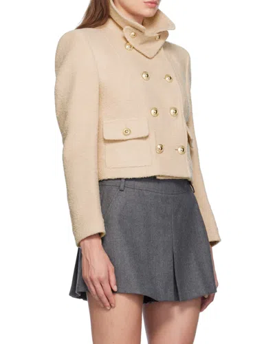Tom Ford Bouclé Jacket In Neutral