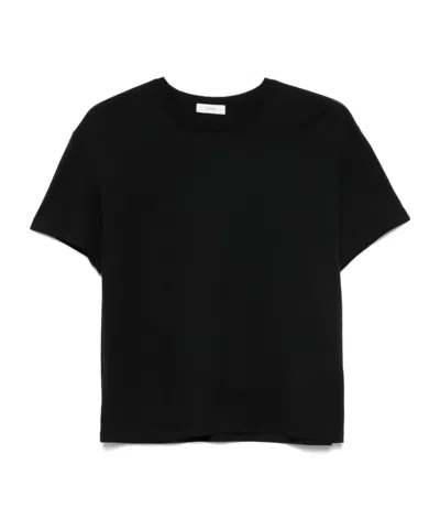 Totême Toteme Classic Crewneck T-shirt In Black