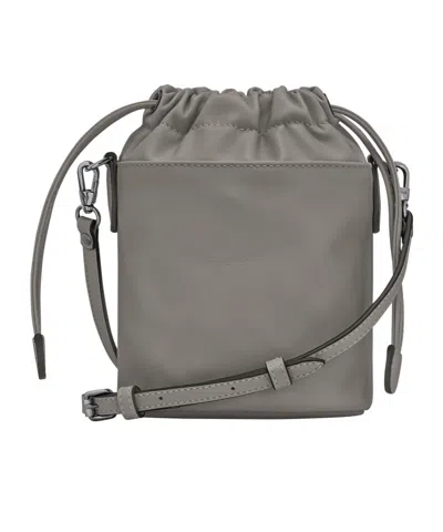 Longchamp Le Pliage Xtra Xs Drawstring Leather Cross Body Bag
