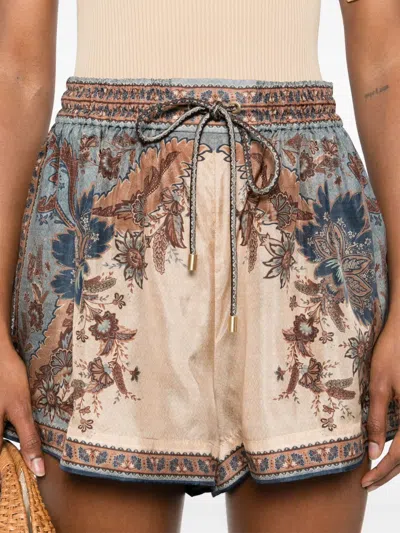 Zimmermann "ascension" Shorts In Multi