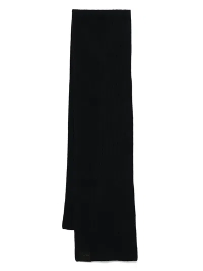 Tom Ford Cashmere Scarf In Black