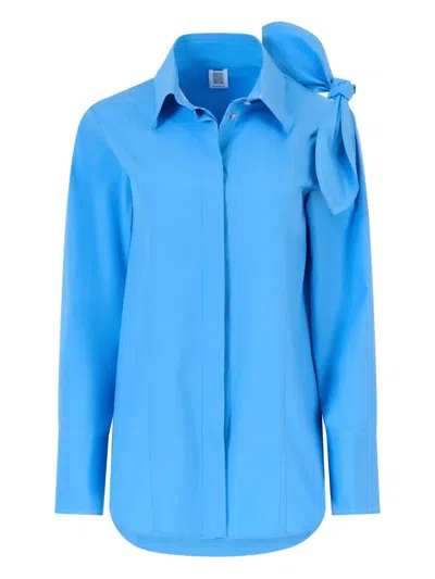 Rosie Assoulin Knotted Poplin Shirt