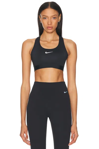Nike Dri-fit Swoosh Women's High-support Non-padded Adjustable Sports Bra