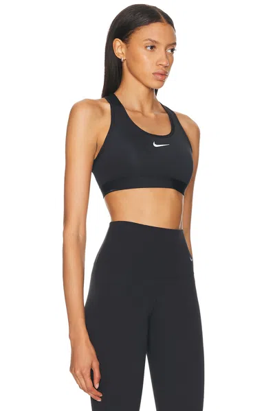 Nike Dri-fit Swoosh Women's High-support Non-padded Adjustable Sports Bra