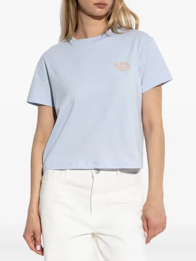Apc Logo-embroidered T-shirt