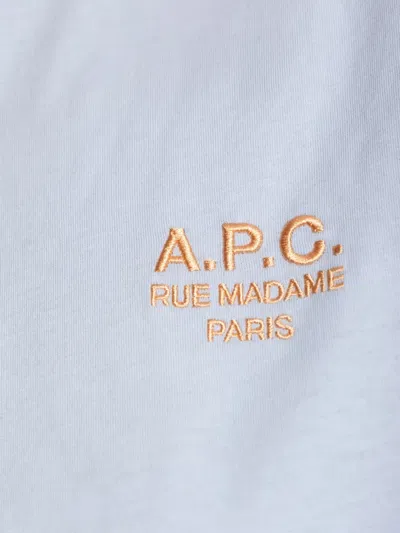 Apc Logo-embroidered T-shirt