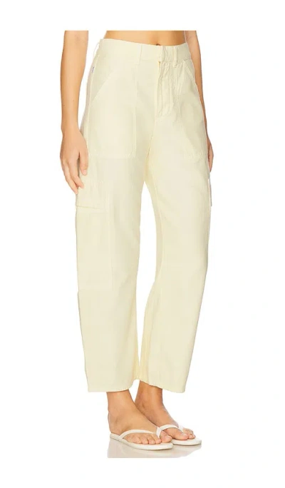 Citizen Of Humanity Citizens Of Humanity Marcelle Low Rise Barrel Cargo Pants In Pashmina