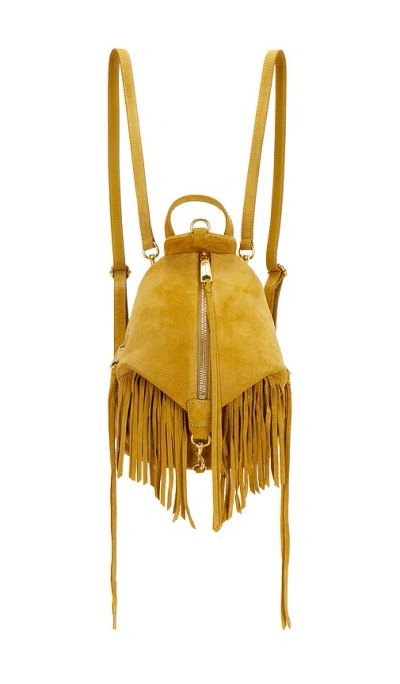 Rebecca Minkoff Convertible Mini Julian Backpack With Fringe