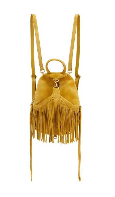 Rebecca Minkoff Convertible Mini Julian Backpack With Fringe