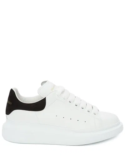 Alexander Mcqueen Alexander Mc Queen White And Black Oversized Sneakers