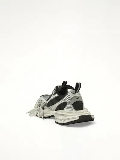 Balenciaga Multicolor Mesh And Rubber 3xl Gradient Sneakers In Gray