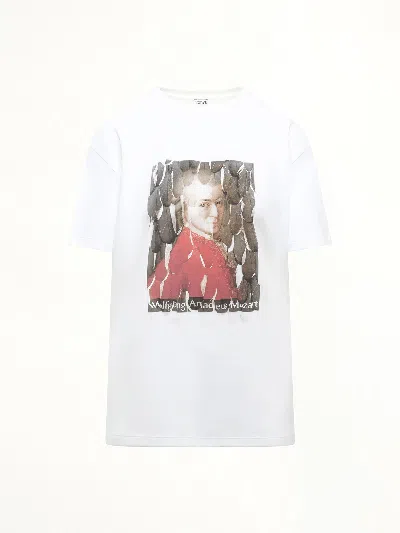 Loewe Mozart Print T-shirt In White