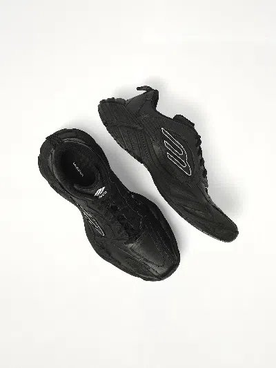 Balenciaga Monday Low-top Sneakers In Black