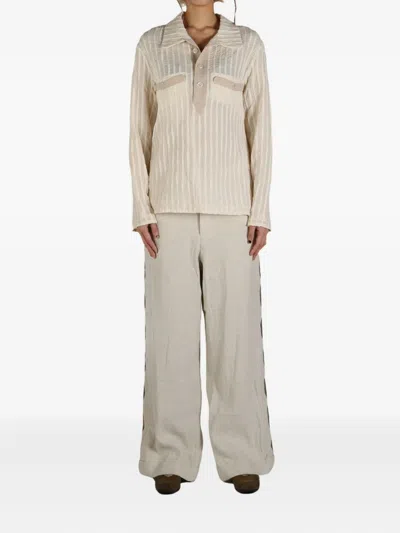 TEXTURED TWO-POCKET SHIRT