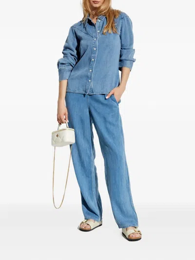 Samsoe & Samsoe Samos Denim Button-up Shirt