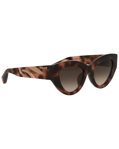 Roberto Cavalli Unisex Src009m 02bv Sunglasses In Brown