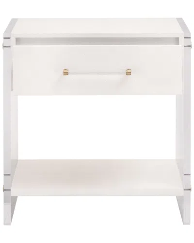 Essentials For Living Sonia Shagreen 1-drawer Nightstand
