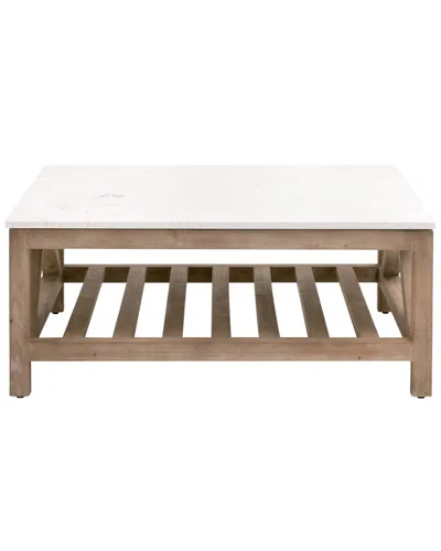 Essentials For Living Spruce Square Coffee Table