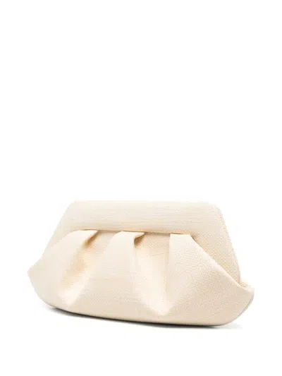 Themoirè Textured Bag With Paper Fringes