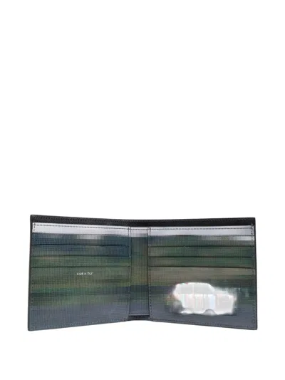Paul Smith Textured Leather Bifold Wallet With Embossed Signature