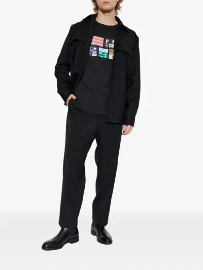 Ps By Paul Smith Regular Fit T-shirt In Black