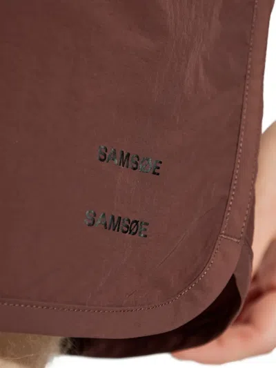 Samsoe & Samsoe Joel Elasticated-waistband Swim Shorts