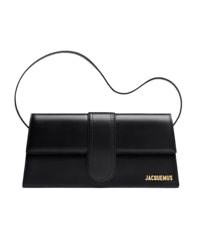 Jacquemus Women Black The Long Bambino Shoulder Bag In Black